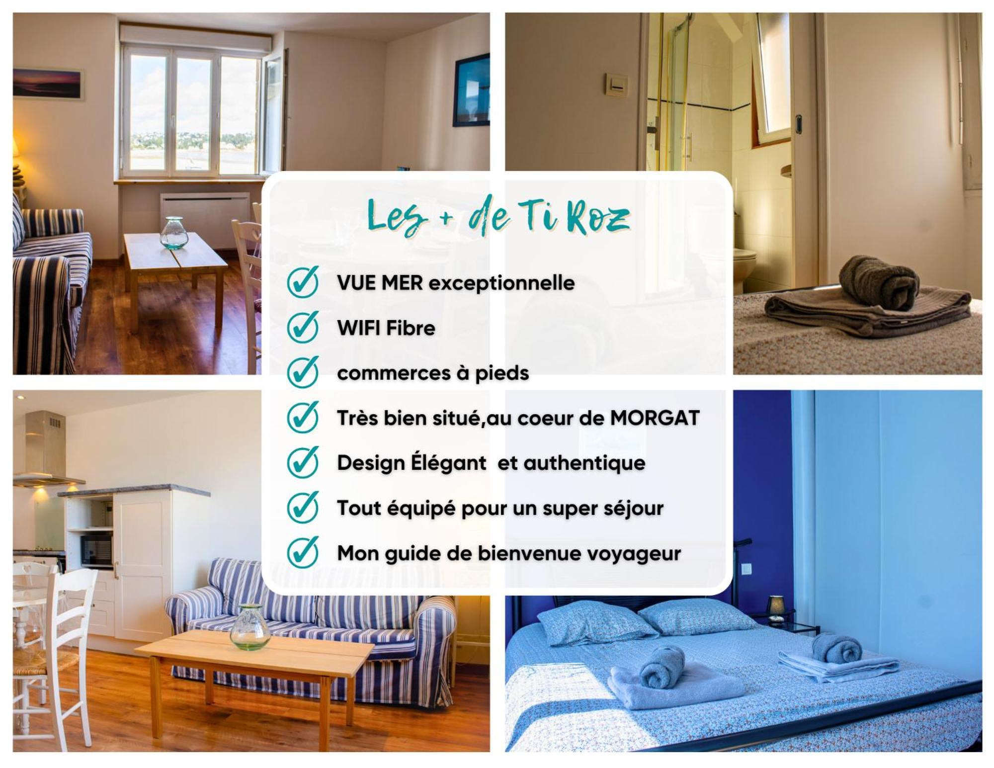 Ti Roz Apartment โครซง ภายนอก รูปภาพ